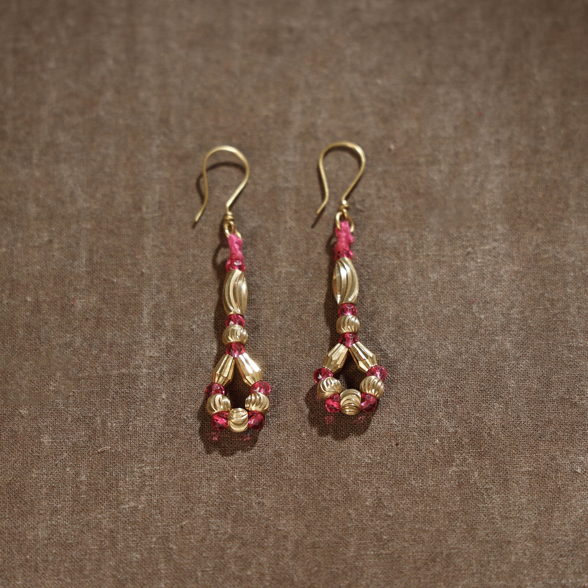 Tribal Odisha Dokra Threadwork Earrings 
