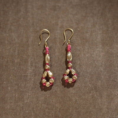 Tribal Odisha Dokra Threadwork Earrings 