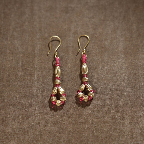  Tribal Odisha Dokra Threadwork Earrings 