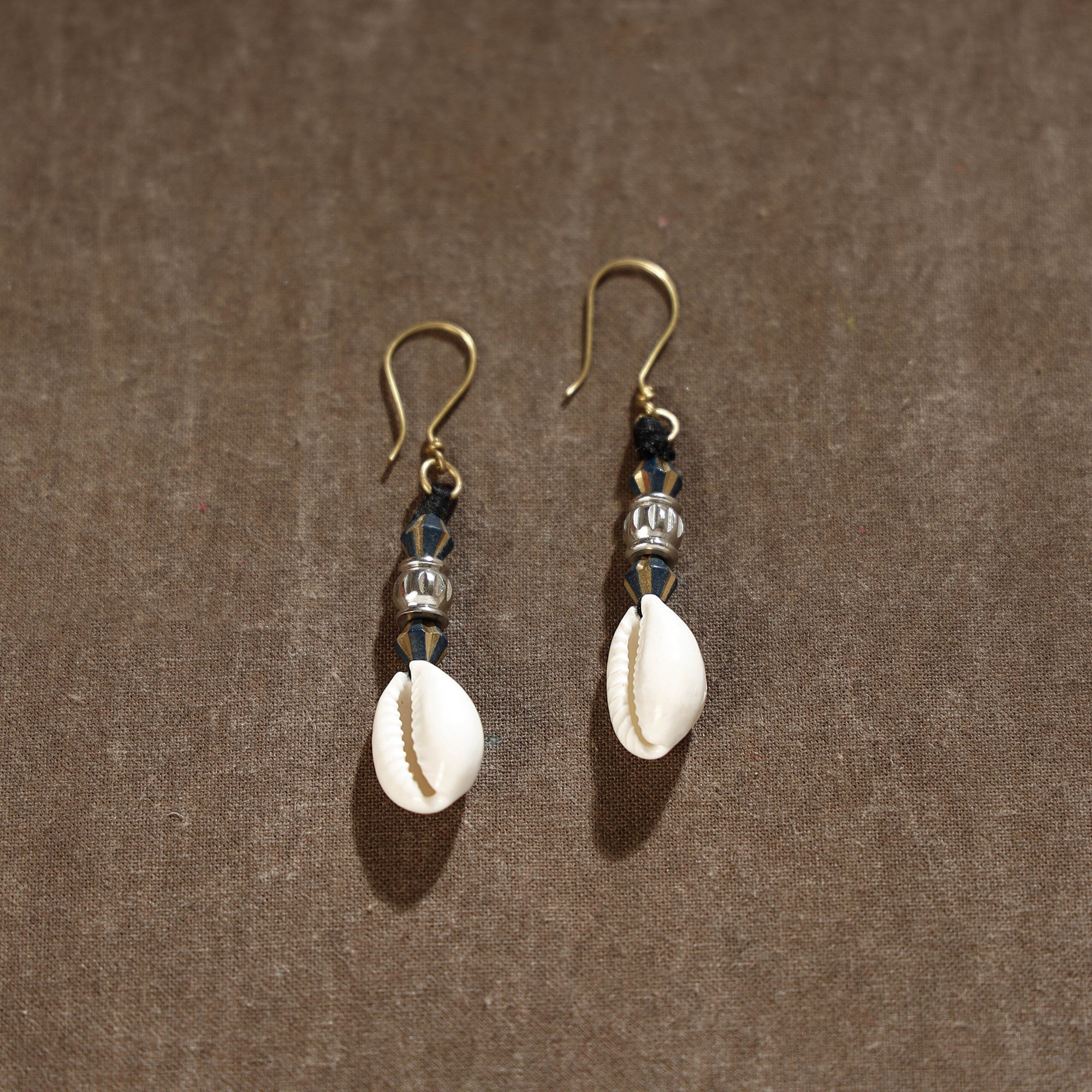 Buy Tribal Odisha Dokra Threadwork Earrings 