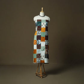 Multicolor - tukdi patchwork cotton unstitched kurta
