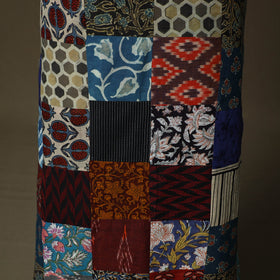 Multicolor - tukdi patchwork cotton unstitched kurta