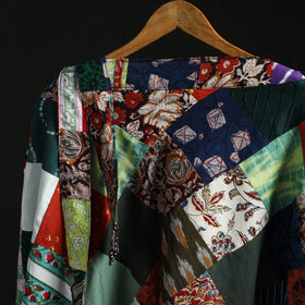 Tukdi patchwork cotton wrap around skirt 13 - handcrafted