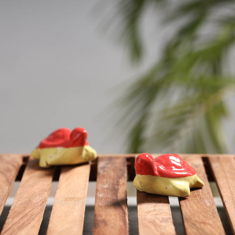  Handcrafted Ceramic Toys (Set of 2) 