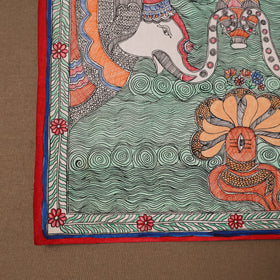 Handpainted madhubani painting by hira devi (11 x 15 in) 30