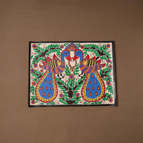 Handpainted madhubani painting by hira devi (22 x 29 in) 14