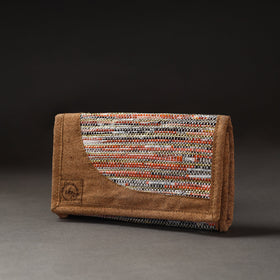 Multicolor Upcycled Weave Handcrafted Clutch