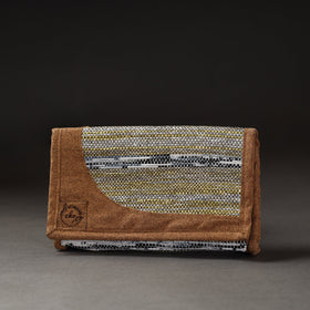 Multicolor Upcycled Weave Handcrafted Clutch