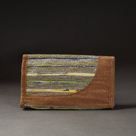 Multicolor Upcycled Weave Handcrafted Clutch