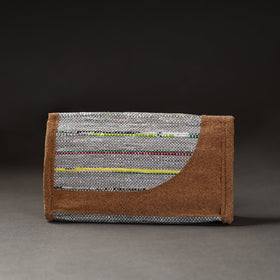 Multicolor Upcycled Weave Handcrafted Clutch
