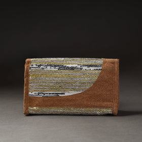Multicolor Upcycled Weave Handcrafted Clutch