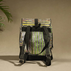  Upcycled Weave Handcrafted Laptop Backpack 
