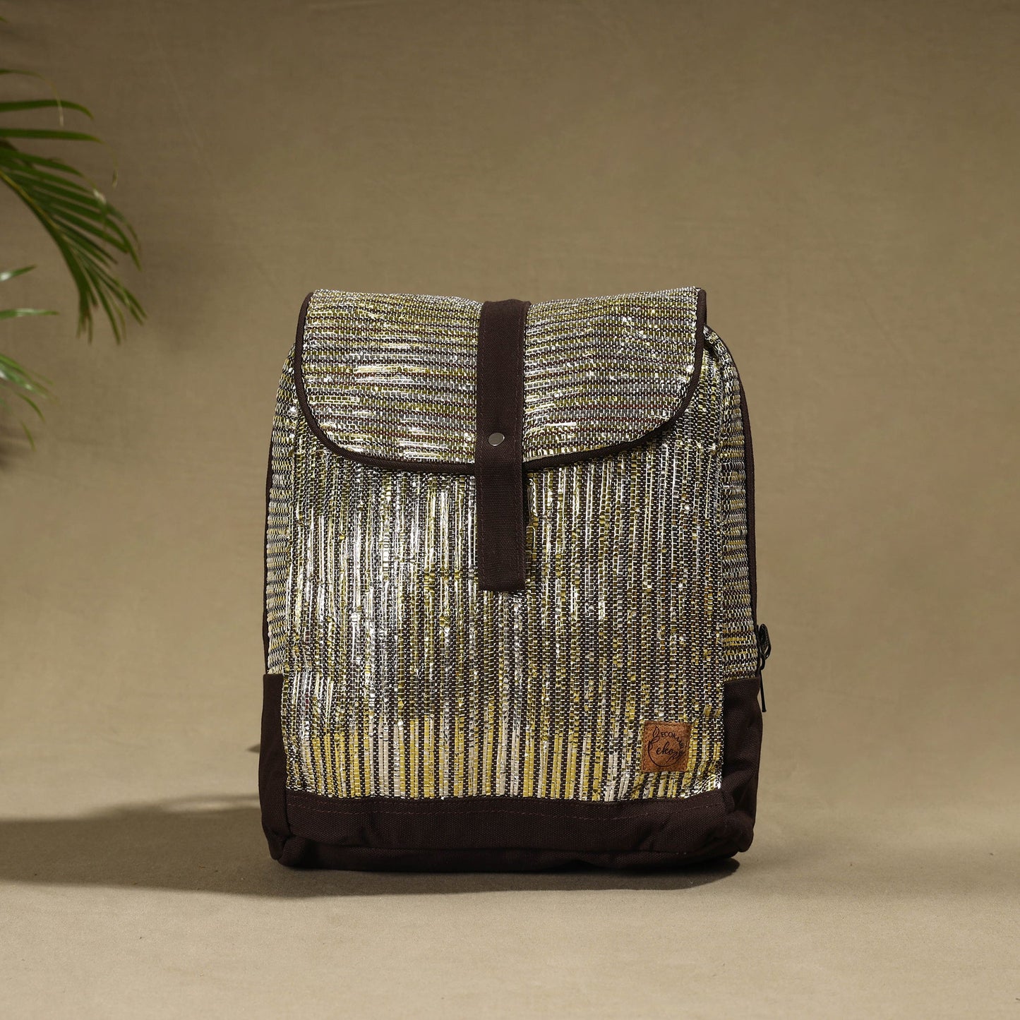 upcycled mini bagpack