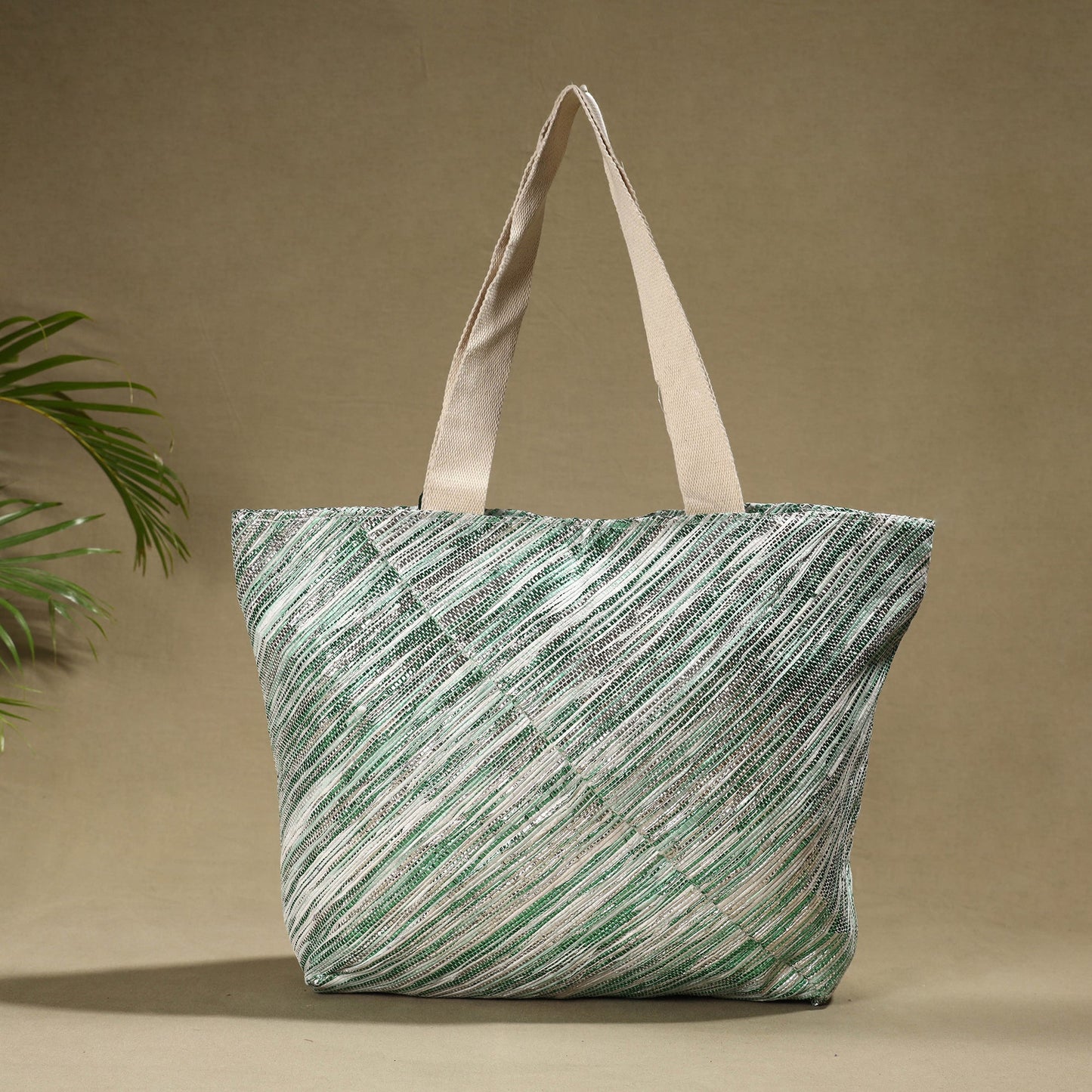  Upcycled Weave Handcrafted Shoulder Bag 