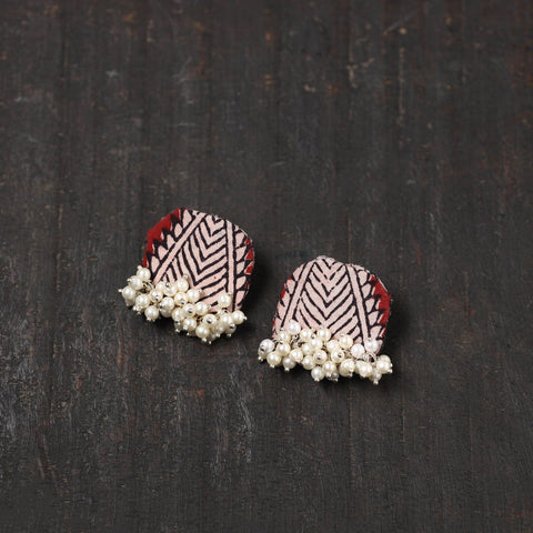 Buy Vedika Fabart Handmade Pearl Earrings