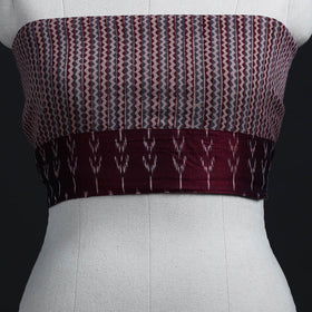 Multicolor - woollen bagh blouse piece 35 - handcrafted