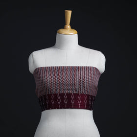 Multicolor - woollen bagh blouse piece 35 - handcrafted