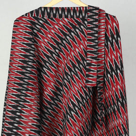 Multicolor Wrap Around Cotton Pochampally Ikat Skirt 