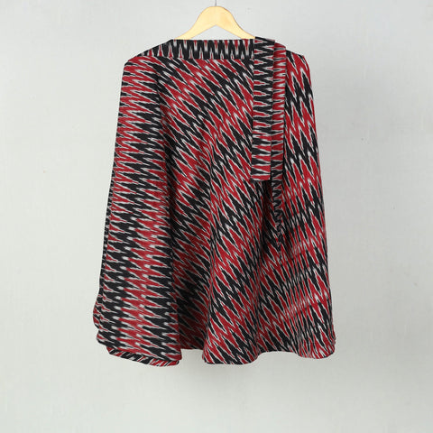 Multicolor Wrap Around Cotton Pochampally Ikat Skirt 