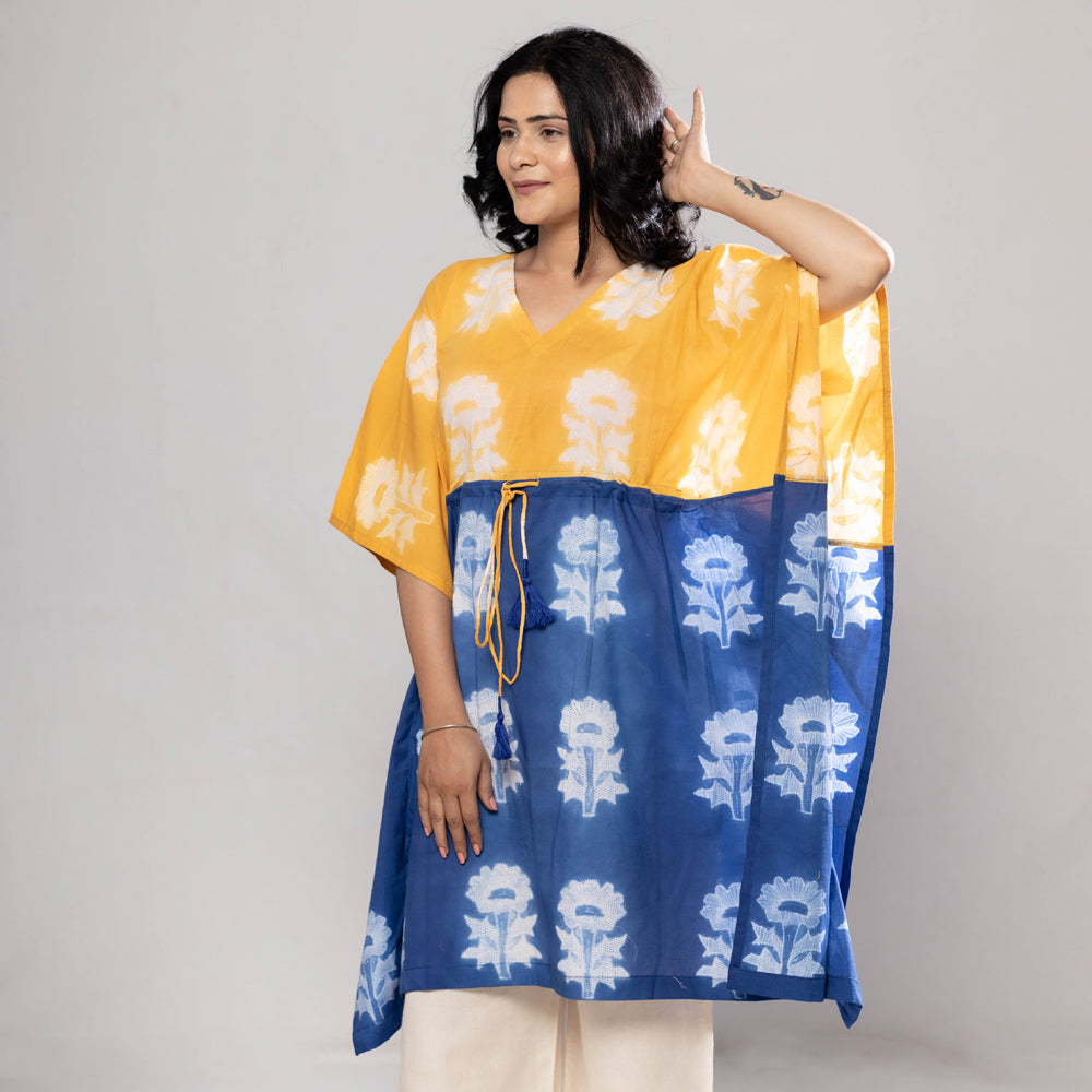 Shibori kaftan 