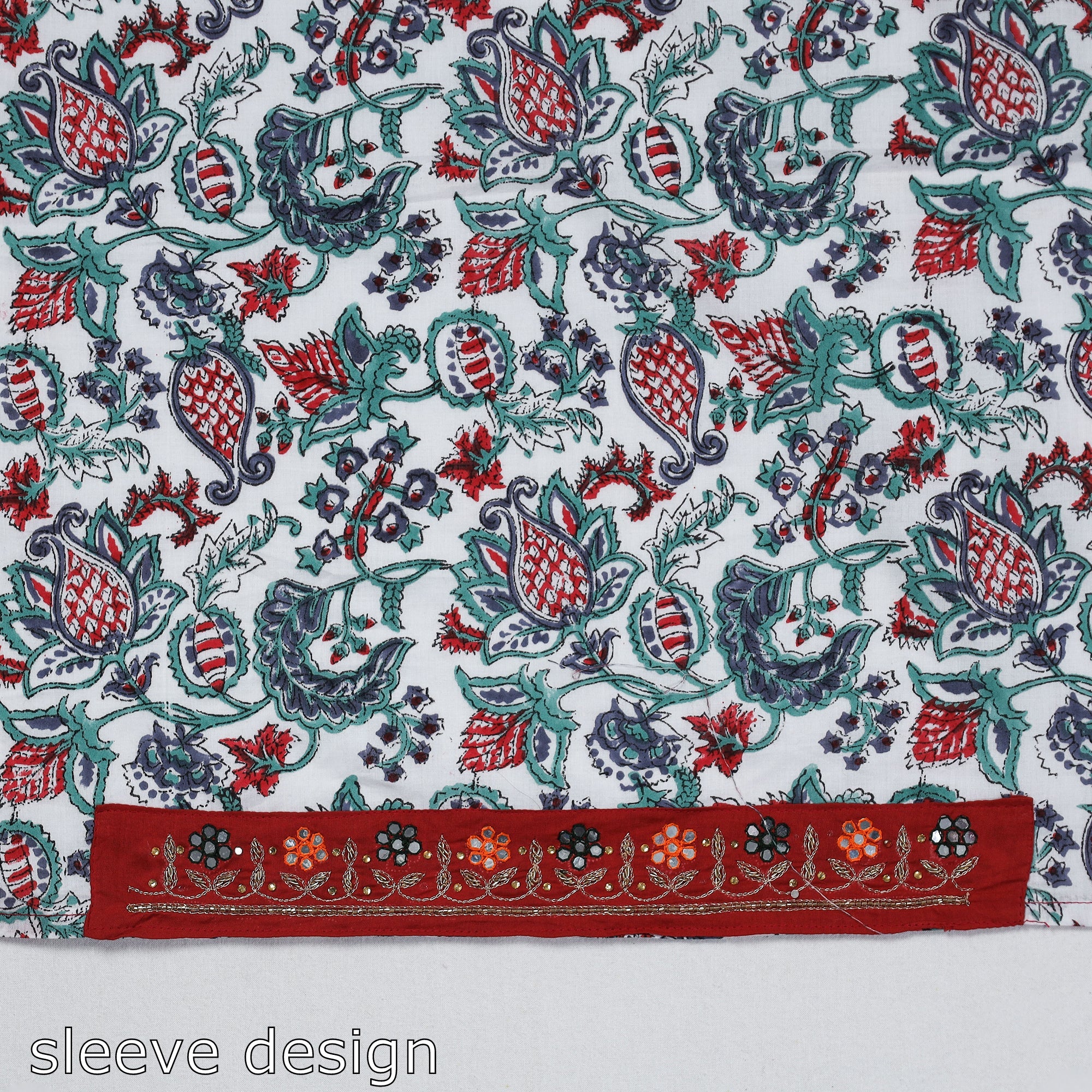 embroidered blouse piece