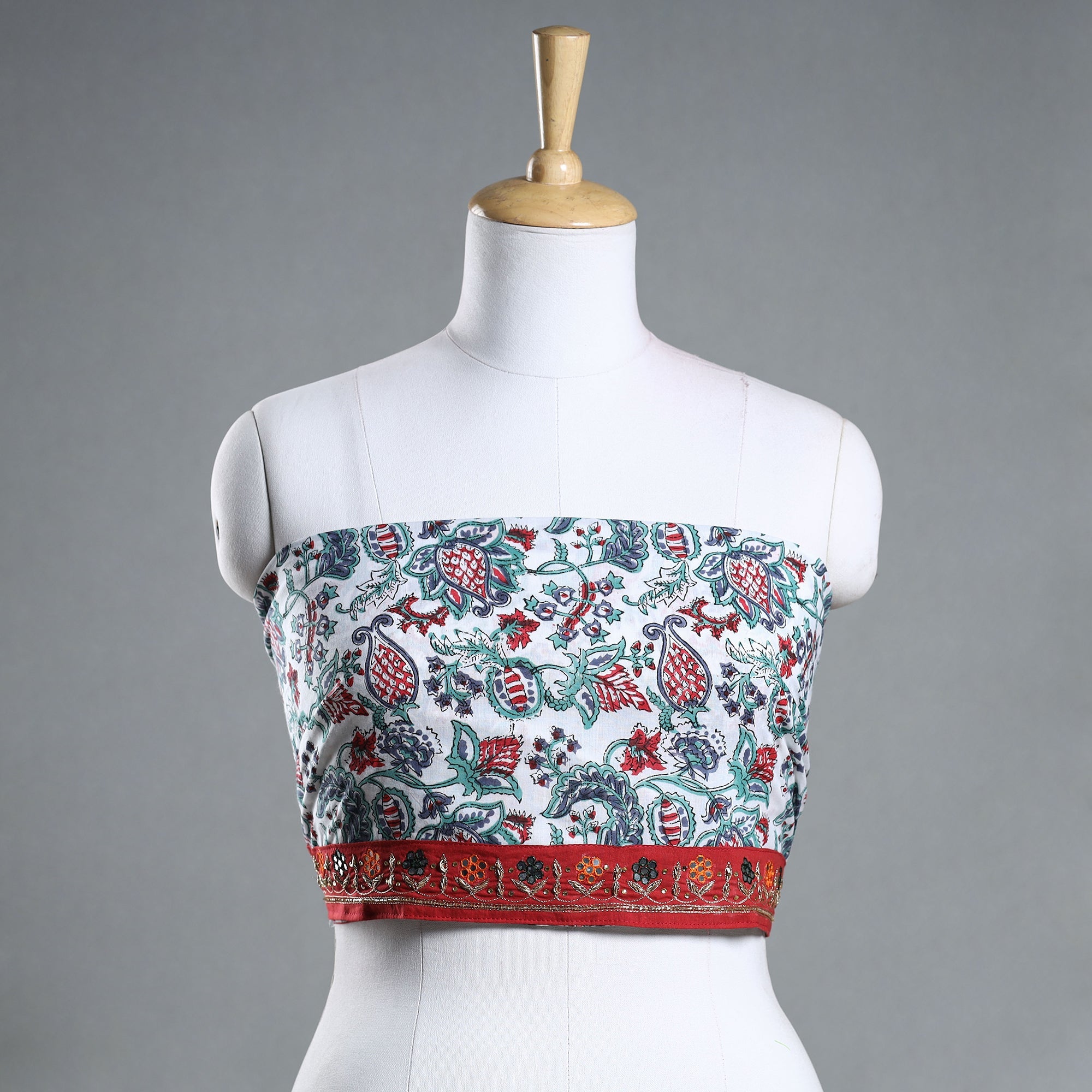embroidered blouse piece