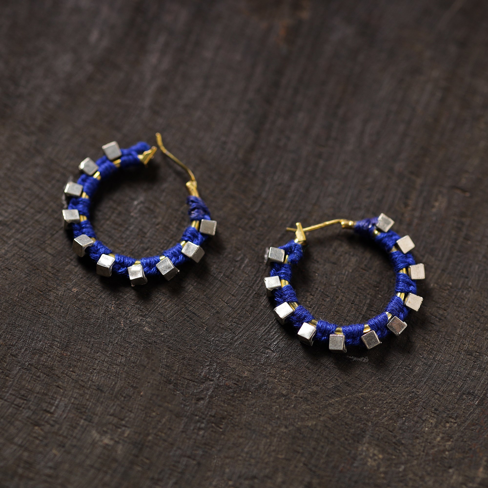 Multicolor - zareen handmade thread & brass bead work