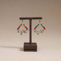 Multicolor - zunaira wooden beads earrings with german