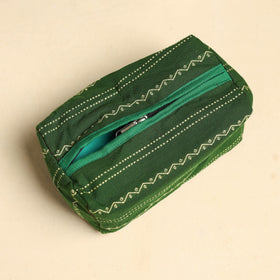  Handmade Cotton Toiletry Bags – Travel Set of 3 