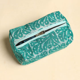  Handmade Cotton Toiletry Bags – Travel Set of 3 