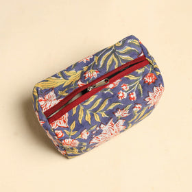  Handmade Cotton Toiletry Bags – Travel Set of 3 