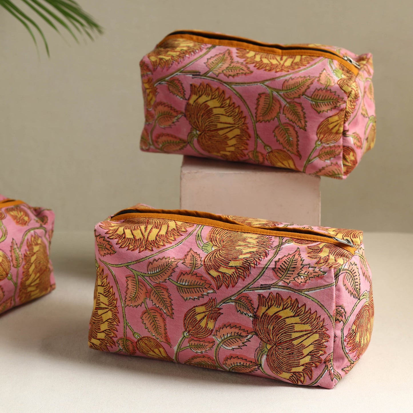  Indian Handmade Toiletry Bags 