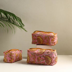  Indian Handmade Toiletry Bags 