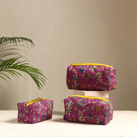  Handmade Cotton Toiletry Bag Online in India l iTokri