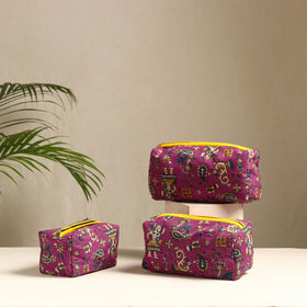  Handmade Cotton Toiletry Bag Online in India l iTokri
