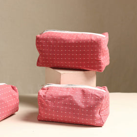  Handmade Cotton Toiletry Bag Online in India l iTokri