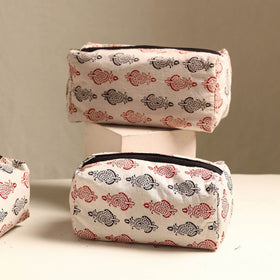  Handmade Cotton Toiletry Bag Online in India l iTokri
