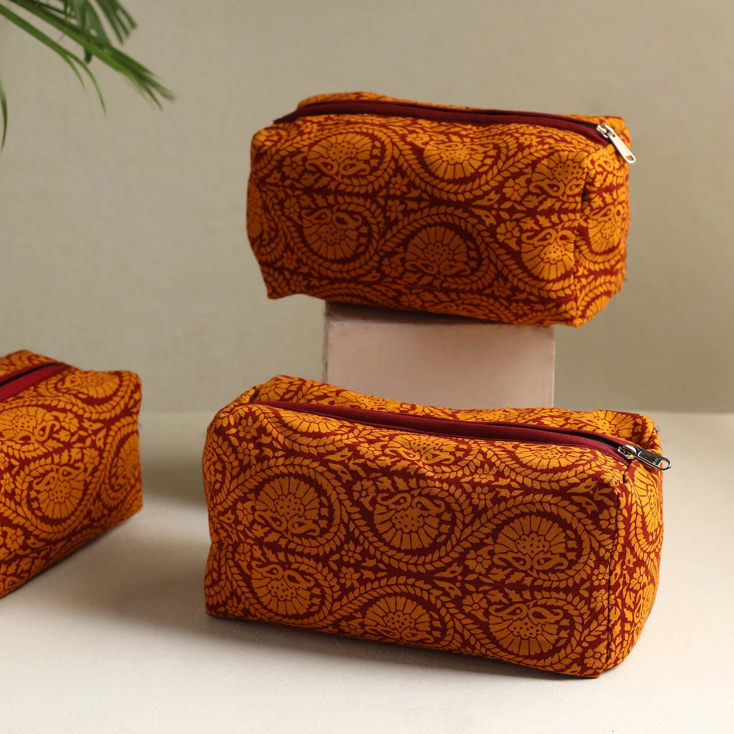  Indian Handmade Toiletry Bags 