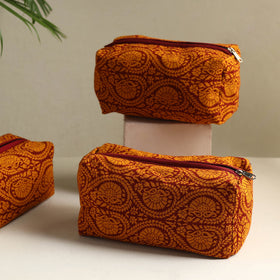  Indian Handmade Toiletry Bags 