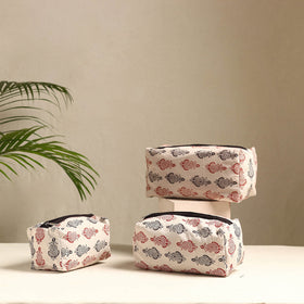  Handmade Cotton Toiletry Bag Online in India l iTokri