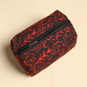  Handmade Cotton Toiletry Bags – Travel Set of 3 