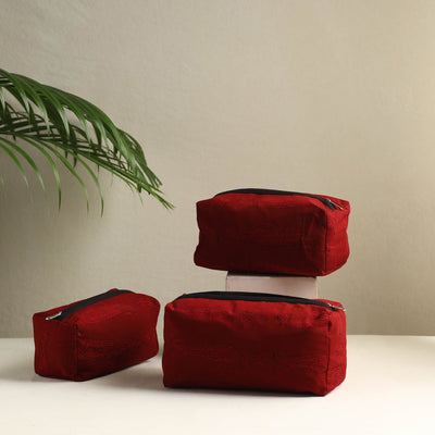  Indian Handmade Toiletry Bags 