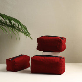  Indian Handmade Toiletry Bags 