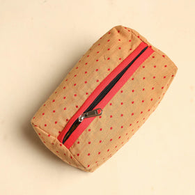  Handmade Cotton Toiletry Bags – Travel Set of 3 