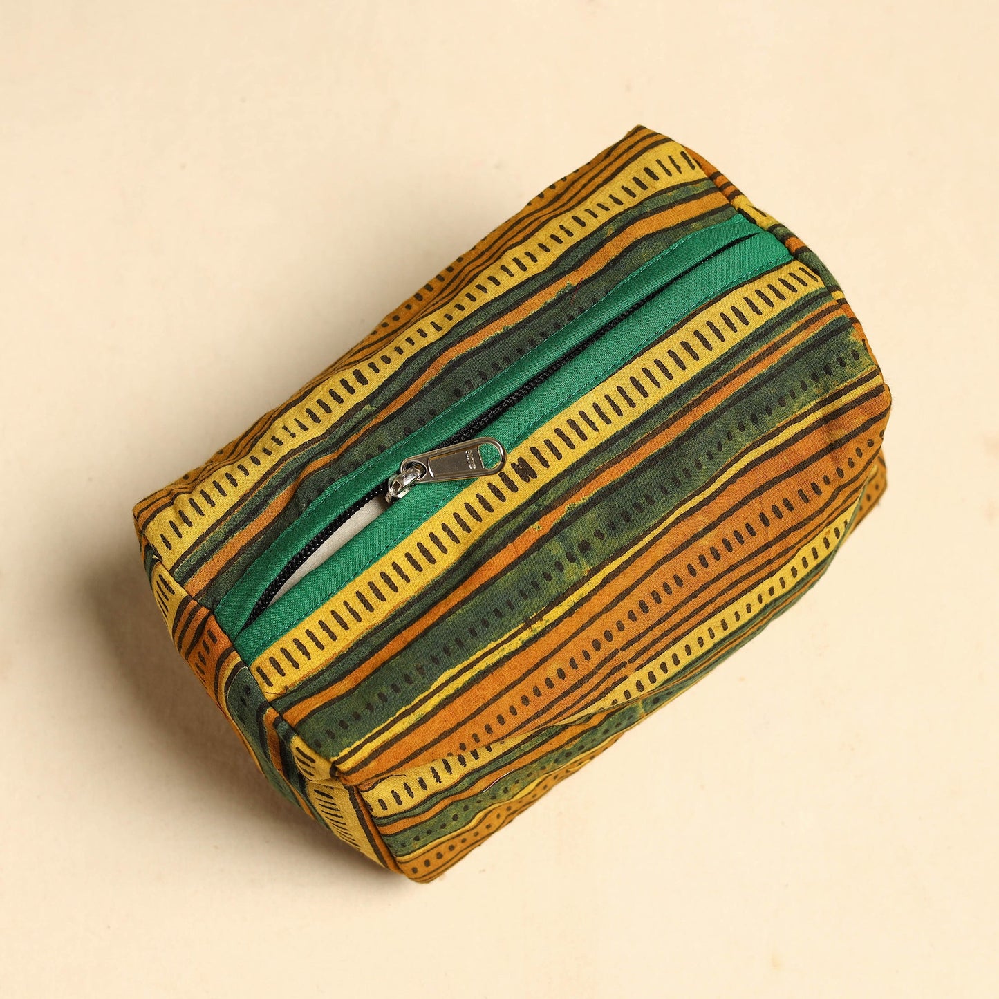  Handmade Cotton Toiletry Bags – Travel Set of 3 