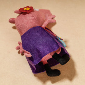  Buy Mummy Piggie - Handmade Felt Work Stuffed Soft Toy 