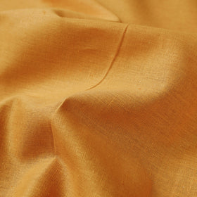 Mustard yellow - flex cotton prewashed plain fabric 07
