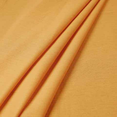 Mustard yellow - flex cotton prewashed plain fabric 07