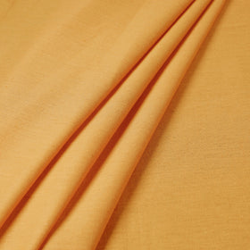 Mustard yellow - flex cotton prewashed plain fabric 07