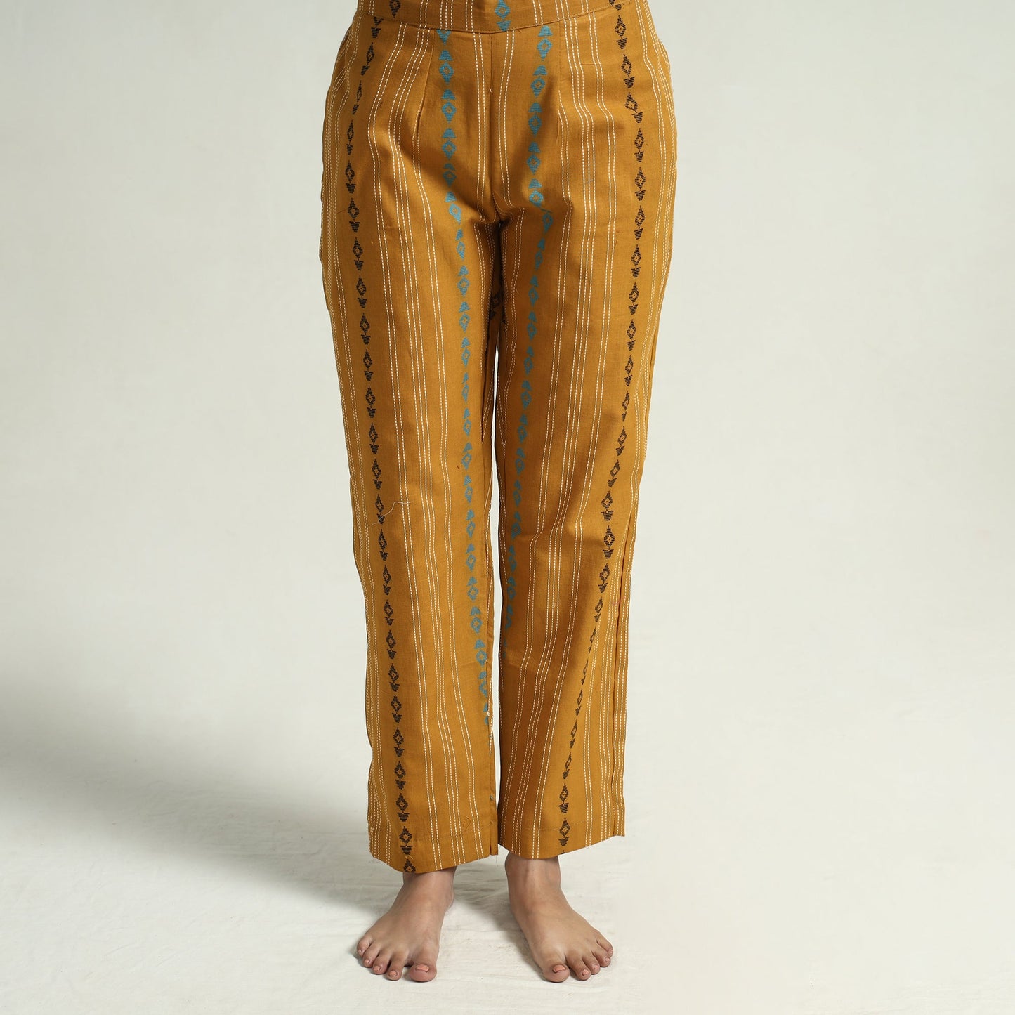 Buy Jacquard Cotton Top & Pyjama Night Suit Set Online at iTokri.com